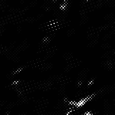 Grunge 'un arka planı küçük siyah ve beyaz halkalardan yapılmıştır. Yuvarlak Şekilli Soyut Kaplama Deseni