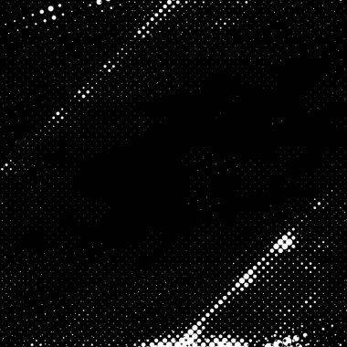 Grunge 'un arka planı küçük siyah ve beyaz halkalardan yapılmıştır. Yuvarlak Şekilli Soyut Kaplama Deseni