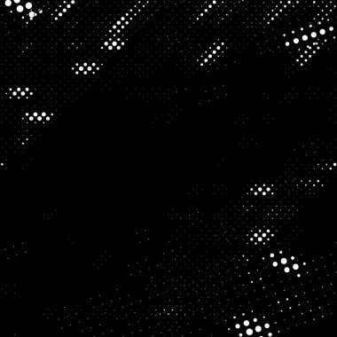 Grunge 'un arka planı küçük siyah ve beyaz halkalardan yapılmıştır. Yuvarlak Şekilli Soyut Kaplama Deseni