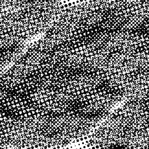Grunge 'un arka planı küçük siyah ve beyaz halkalardan yapılmıştır. Yuvarlak Şekilli Soyut Kaplama Deseni