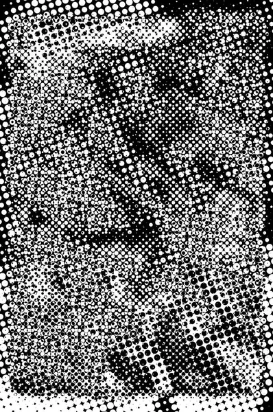 Vieux Grunge Monochrome Noir Blanc Vintage Fond Altéré Texture Antique — Photo