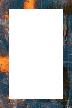 Yaşlı Grunge Soyulmuş Boyalı Duvar Çerçevesi Soyulmuş Antika Çatallı Doku. 