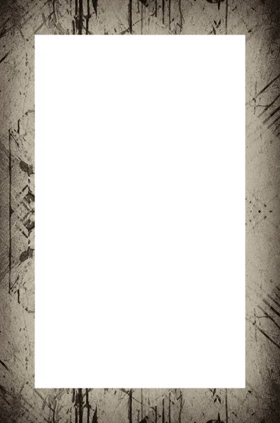 Імітаційна Рамка Старий Колір Гранжевий Старовинний Вивітрений Фон Абстрактна Антична — стокове фото