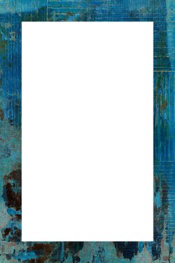 Yaşlı Grunge Soyulmuş Boyalı Duvar Çerçevesi Soyulmuş Antika Çatallı Doku. 