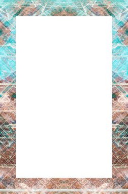 Yaşlı Grunge Soyulmuş Boyalı Duvar Çerçevesi Soyulmuş Antika Çatallı Doku. 