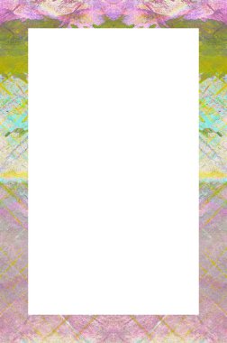 Yaşlı Grunge Soyulmuş Boyalı Duvar Çerçevesi Soyulmuş Antika Çatallı Doku. 