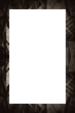 Taklit çerçeve Eski renk grunge eski yıpranmış arka plan soyut antika desen ile retro desen 