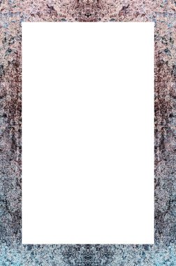 Yaşlı Grunge Soyulmuş Boyalı Duvar Çerçevesi Soyulmuş Antika Çatallı Doku. 