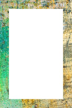 Taklit çerçeve Eski renk grunge eski yıpranmış arka plan soyut antika desen ile retro desen 