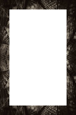 Taklit çerçeve Eski renk grunge eski yıpranmış arka plan soyut antika desen ile retro desen 