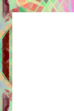 soyut boyalı grunge tasarım bileşimi