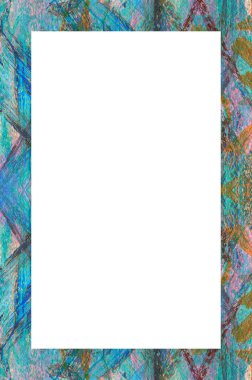 Yaşlı Grunge Soyulmuş Boyalı Duvar Çerçevesi Soyulmuş Antika Çatallı Doku. 