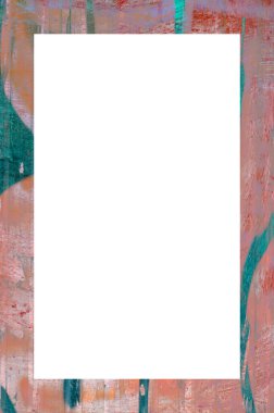 Yaşlı Grunge Soyulmuş Boyalı Duvar Çerçevesi Soyulmuş Antika Çatallı Doku. 