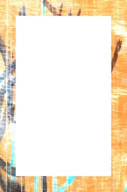 Yaşlı Grunge Soyulmuş Boyalı Duvar Çerçevesi Soyulmuş Antika Çatallı Doku. 