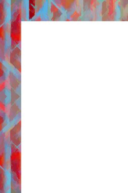 Yaşlı Grunge Soyulmuş Boyalı Duvar Çerçevesi Soyulmuş Antika Çatallı Doku. 