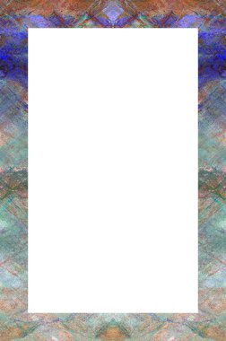 Yaşlı Grunge Soyulmuş Boyalı Duvar Çerçevesi Soyulmuş Antika Çatallı Doku. 