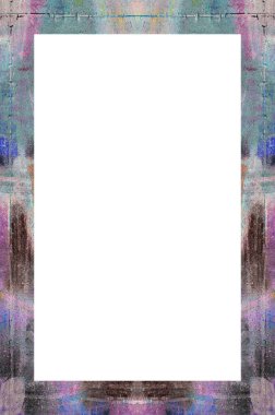 Yaşlı Grunge Soyulmuş Boyalı Duvar Çerçevesi Soyulmuş Antika Çatallı Doku. 