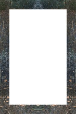 Yaşlı Grunge Soyulmuş Boyalı Duvar Çerçevesi Soyulmuş Antika Çatallı Doku. 