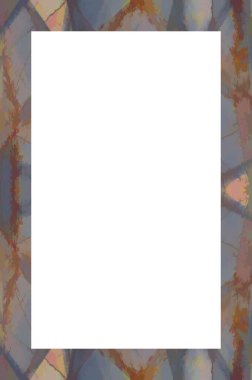 Yaşlı Grunge Soyulmuş Boyalı Duvar Çerçevesi Soyulmuş Antika Çatallı Doku. 