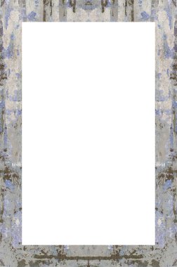 Yaşlı Grunge Soyulmuş Boyalı Duvar Çerçevesi Soyulmuş Antika Çatallı Doku. 