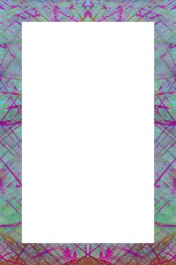 Yaşlı Grunge Soyulmuş Boyalı Duvar Çerçevesi Soyulmuş Antika Çatallı Doku. 