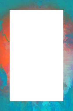 soyut boyalı grunge tasarım bileşimi