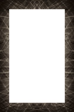  Yaşlı Grunge soyulmuş, soyulmuş, plastik duvarlı, soyulmuş antika çatallı desenli bir çerçeve. Retro Stucco çizilmiş desen. Resim ve Metin için Boş Alan. 