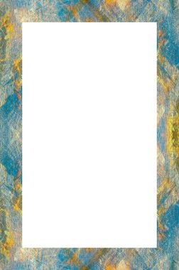 Yaşlı Grunge Soyulmuş Boyalı Duvar Çerçevesi Soyulmuş Antika Çatallı Doku. 