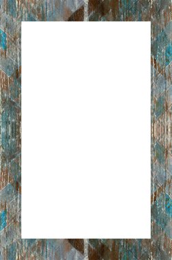 Yaşlı Grunge Soyulmuş Boyalı Duvar Çerçevesi Soyulmuş Antika Çatallı Doku. 