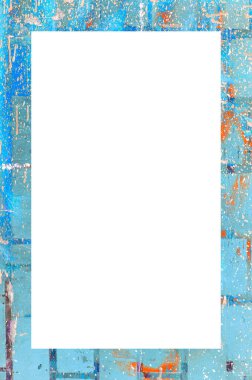 Yaşlı Grunge Soyulmuş Boyalı Duvar Çerçevesi Soyulmuş Antika Çatallı Doku. 