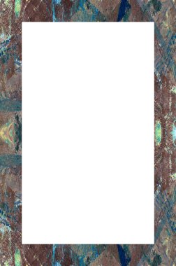 Yaşlı Grunge Soyulmuş Boyalı Duvar Çerçevesi Soyulmuş Antika Çatallı Doku. 