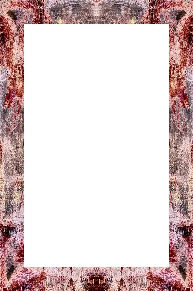 Yaşlı Grunge Soyulmuş Boyalı Duvar Çerçevesi Soyulmuş Antika Çatallı Doku. 