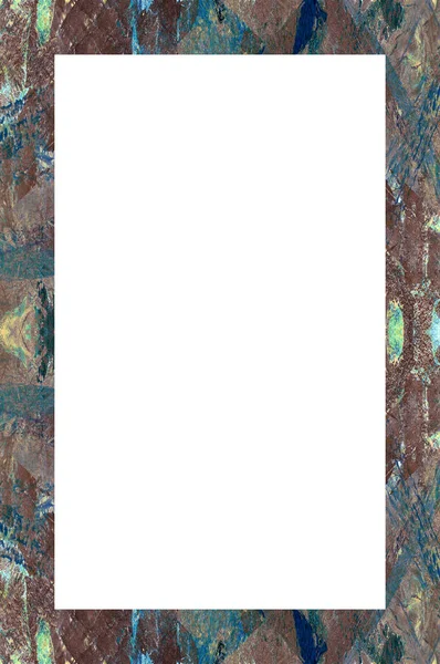 Yaşlı Grunge Soyulmuş Boyalı Duvar Çerçevesi Soyulmuş Antika Çatallı Doku. 