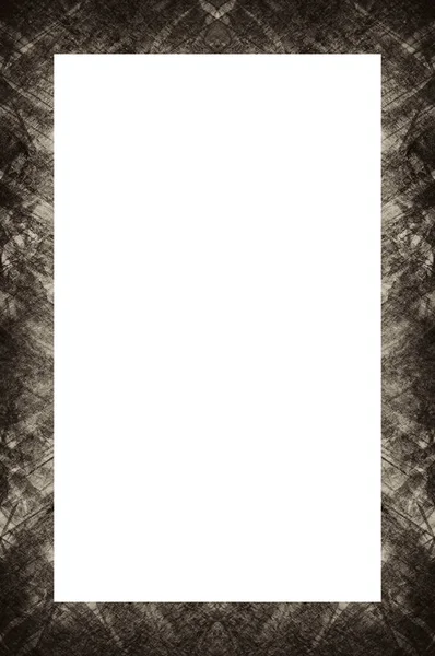  Yaşlı Grunge soyulmuş, soyulmuş, plastik duvarlı, soyulmuş antika çatallı desenli bir çerçeve. Retro Stucco çizilmiş desen. Resim ve Metin için Boş Alan. 