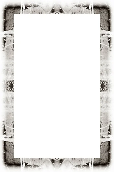 Vieux Grunge Monochrome Noir Blanc Vintage Fond Altéré Texture Antique — Photo