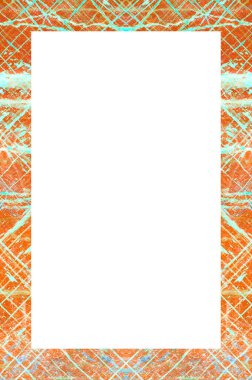 Yaşlı Grunge Soyulmuş Boyalı Duvar Çerçevesi Soyulmuş Antika Çatallı Doku. 