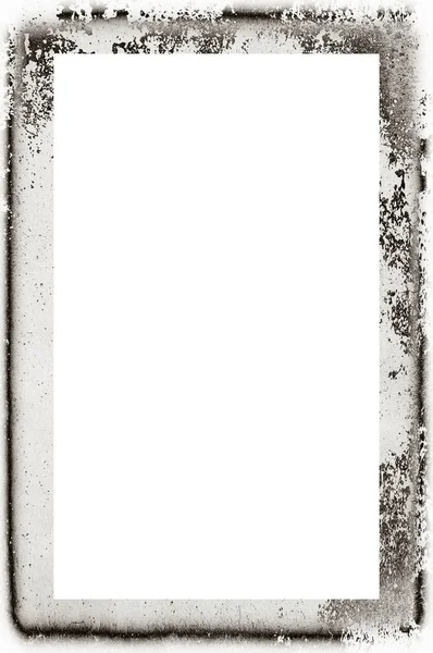 Vieux Grunge Monochrome Noir Blanc Vintage Fond Altéré Texture Antique — Photo