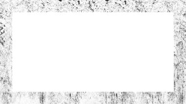 Yaşlı Grunge soyulmuş, soyulmuş, plastik duvarlı, soyulmuş antika çatallı desenli bir çerçeve. Retro Stucco çizilmiş desen. Resim için Boş Alan, Metin. Dikdörtgen yatay Sancak