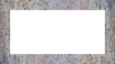Yaşlı Grunge soyulmuş, soyulmuş, plastik duvarlı, soyulmuş antika çatallı desenli bir çerçeve. Retro Stucco çizilmiş desen. Resim için Boş Alan, Metin. Dikdörtgen yatay Sancak