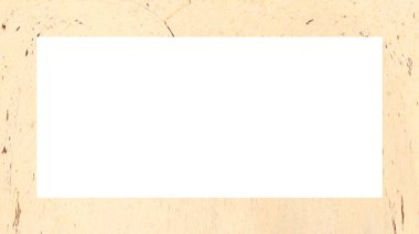 Yaşlı Grunge soyulmuş, soyulmuş, plastik duvarlı, soyulmuş antika çatallı desenli bir çerçeve. Retro Stucco çizilmiş desen. Resim için Boş Alan, Metin. Dikdörtgen yatay Sancak