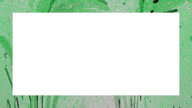 Yaşlı Grunge soyulmuş, soyulmuş, plastik duvarlı, soyulmuş antika çatallı desenli bir çerçeve. Retro Stucco çizilmiş desen. Resim için Boş Alan, Metin. Dikdörtgen yatay Sancak