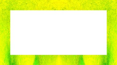 Yaşlı Grunge soyulmuş, soyulmuş, plastik duvarlı, soyulmuş antika çatallı desenli bir çerçeve. Retro Stucco çizilmiş desen. Resim için Boş Alan, Metin. Dikdörtgen yatay Sancak