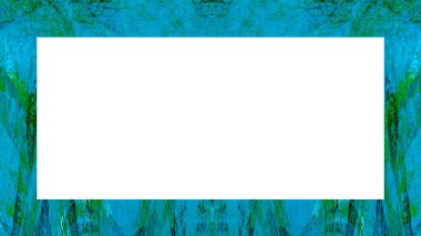 Yaşlı Grunge soyulmuş, soyulmuş, plastik duvarlı, soyulmuş antika çatallı desenli bir çerçeve. Retro Stucco çizilmiş desen. Resim için Boş Alan, Metin. Dikdörtgen yatay Sancak