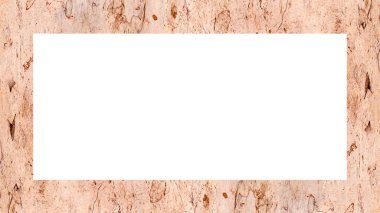 Yaşlı Grunge soyulmuş, soyulmuş, plastik duvarlı, soyulmuş antika çatallı desenli bir çerçeve. Retro Stucco çizilmiş desen. Resim için Boş Alan, Metin. Dikdörtgen yatay Sancak