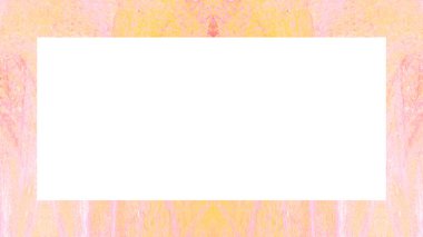 Yaşlı Grunge soyulmuş, soyulmuş, plastik duvarlı, soyulmuş antika çatallı desenli bir çerçeve. Retro Stucco çizilmiş desen. Resim için Boş Alan, Metin. Dikdörtgen yatay Sancak