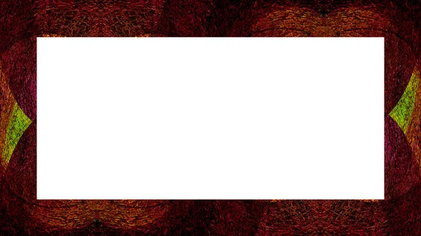 Старий Гранжевий Метеорит Очищений Пофарбований Штукатурний Настінний Каркас Абстрактною Антикварною — стокове фото