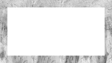 Yaşlı Grunge soyulmuş, soyulmuş, plastik duvarlı, soyulmuş antika çatallı desenli bir çerçeve. Retro Stucco çizilmiş desen. Resim için Boş Alan, Metin. Dikdörtgen yatay 16: 9 Görünüm Oranı Banner