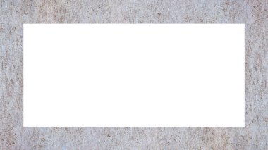 Yaşlı Grunge soyulmuş, soyulmuş, plastik duvarlı, soyulmuş antika çatallı desenli bir çerçeve. Retro Stucco çizilmiş desen. Resim için Boş Alan, Metin. Dikdörtgen yatay Sancak