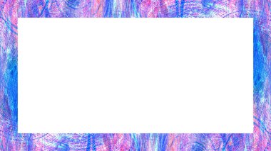 Yaşlı Grunge soyulmuş, soyulmuş, plastik duvarlı, soyulmuş antika çatallı desenli bir çerçeve. Retro Stucco çizilmiş desen. Resim için Boş Alan, Metin. Dikdörtgen yatay Sancak