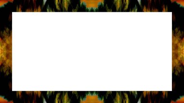 Yaşlı Grunge soyulmuş, soyulmuş, plastik duvarlı, soyulmuş antika çatallı desenli bir çerçeve. Retro Stucco çizilmiş desen. Resim için Boş Alan, Metin. Dikdörtgen yatay Sancak